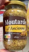 入っている砂糖の量 Moutarde à l'ancienne bocal 280g