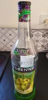 Jumlah gula yang masuk Sirop de Pomme Verte
