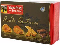 Amount of sugar in Traou Mad Coffret Carton Assortiment Ronde Breton. 245G