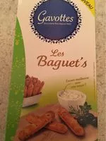 Sucre et nutriments contenus dans Les baguet s