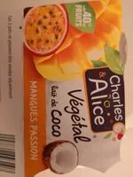 Zuckermenge drin Végétal lait de coco mangues passion