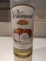 Amount of sugar in PUNCH COCO CLEMENT 70CL
