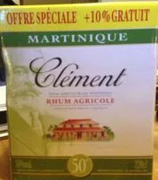 Amount of sugar in Rhum agrocole