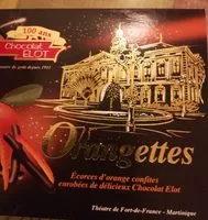 Quantité de sucre dans Orangettes