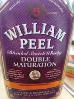 Quantité de sucre dans William Peel Double Maturation 70CL