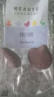 Sokerin määrä sisällä Friture Chocolat au Lait