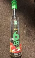 Amount of sugar in Sirop bio pêche