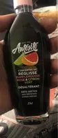 入っている砂糖の量 Ultra-Concentré Réglisse Pamplemousse Citron Vert