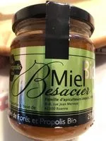 Cantidad de azúcar en Miel de Forêt et Propolis bio