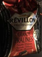 Cantidad de azúcar en Papillottes Grands Pralinés Noir 70 %