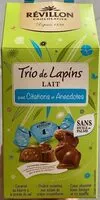 Cantidad de azúcar en Trio de lapins lait