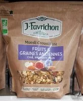 İçindeki şeker miktarı Fruits & graines anciennes