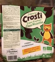 İçindeki şeker miktarı CROSTI COEUR FONDANT CHOCO NOISETTES