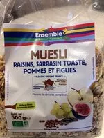 Jumlah gula yang masuk Muesli fruits sarrasin toasté 500g