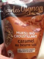 含糖量 Muesli Bio Croustillant Caramel beurre salé
