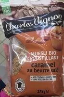 含糖量 Muesli bio caramel beurre salé