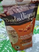 含糖量 Muesli bio caramel au berre salé