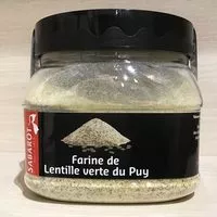 चीनी की मात्रा Farine De Lentille Verte Du Puy 750g.