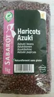 Suhkru kogus sees Haricots Azuki