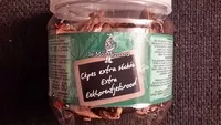 Amount of sugar in Cèpes extra séchés