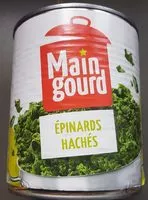 Suhkru kogus sees Épinards hachés
