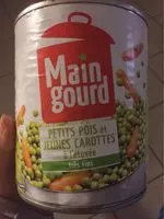 Suhkru kogus sees 4 / 4 Pois T-fins Carottes Maingourd*