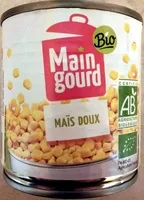 Sucre et nutriments contenus dans Maingourd bio