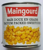 Suhkru kogus sees Maïs doux en grains