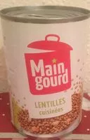 Suhkru kogus sees Lentilles cuisinées
