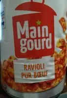 Suhkru kogus sees Maingourd ravioli pur bœuf