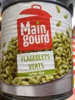 Suhkru kogus sees FLageolets verts extra fins
