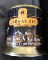Количество сахара в Bloc de foie gras de canard à l'Armagnac et au poivre doux