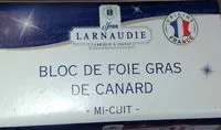 含糖量 Bloc de foie gras de canard