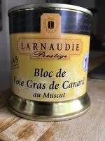 Количество сахара в Bloc de foie gras de canard au Muscat