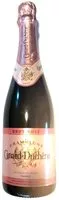 Sokerin määrä sisällä Champagne Brut Rosé