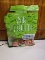 入っている砂糖の量 Air fruit