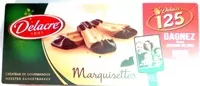 Suhkru kogus sees Biscuit nature enrobé au chocolat