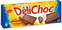 Suhkru kogus sees Biscuits Délichoc Chocolat au lait - 150g