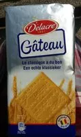 Suhkru kogus sees Delacre Gâteau - 500g