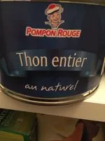 入っている砂糖の量 Thon entier naturel
