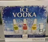 Quantité de sucre dans Ice Vodka Chocolats fourrés liqueur