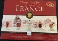Количество сахара в Boîte Royal des Lys Alcools de France - Chocolaterie Abtey