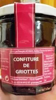 चीनी की मात्रा Confiture de griottes