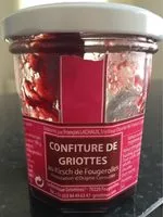 चीनी की मात्रा Confiture de griottes au Kirsch de Fougerolles