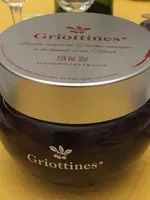 Sugar and nutrients in Griottines