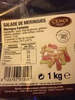 Amount of sugar in Salade de Meringues