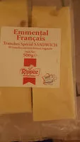 Amount of sugar in Emmental Français Tranchés spécial Sandwich