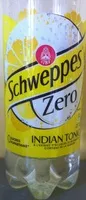 Suhkru kogus sees Schweppes zéro Indian Tonic