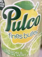 Jumlah gula yang masuk Pulco fines bulles citron citron vert