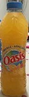 Amount of sugar in Oasis Orange